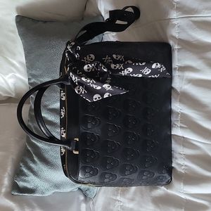 Betsey Johnson Skulltastic Skull Purse Handbag